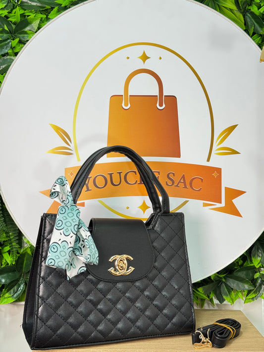 👜⚜️Sac CHANEL avec foulard ⚜️👜
