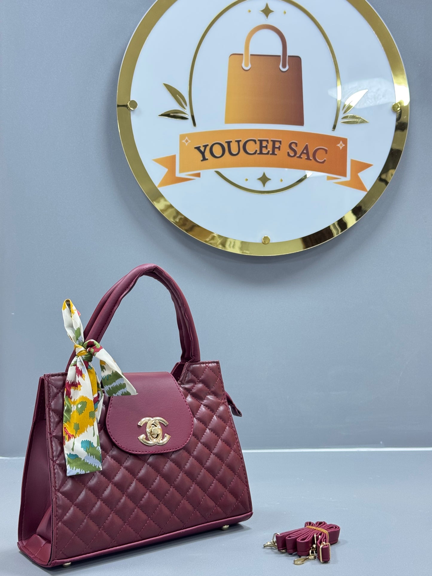 👜✨Sac Chanel avec la foulard ✨👜
