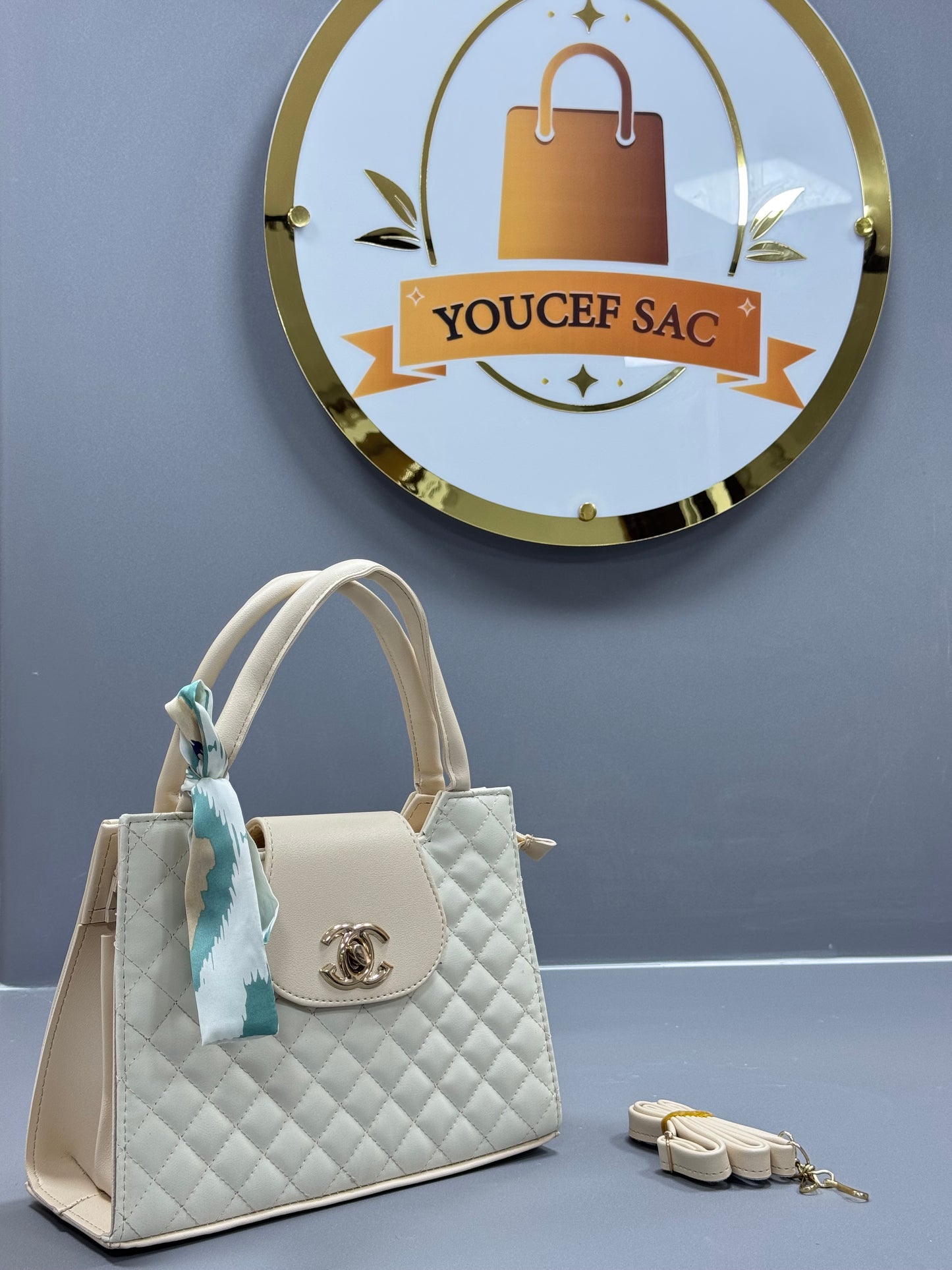 👜✨Sac Chanel avec la foulard ✨👜