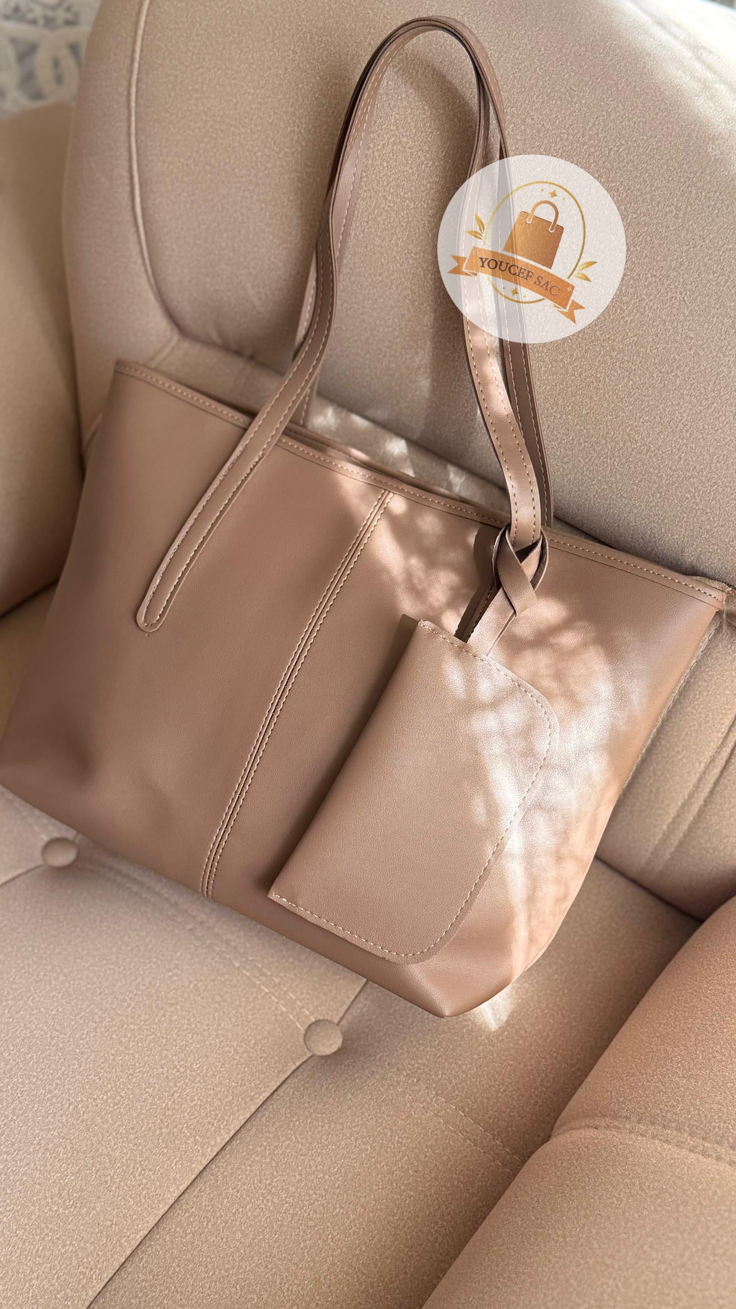 👜SAC simple deux pièces avec porte-monnaie 😍