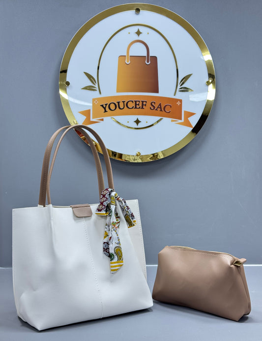 👜Sac Deux pièces avec le foulard ✨👝